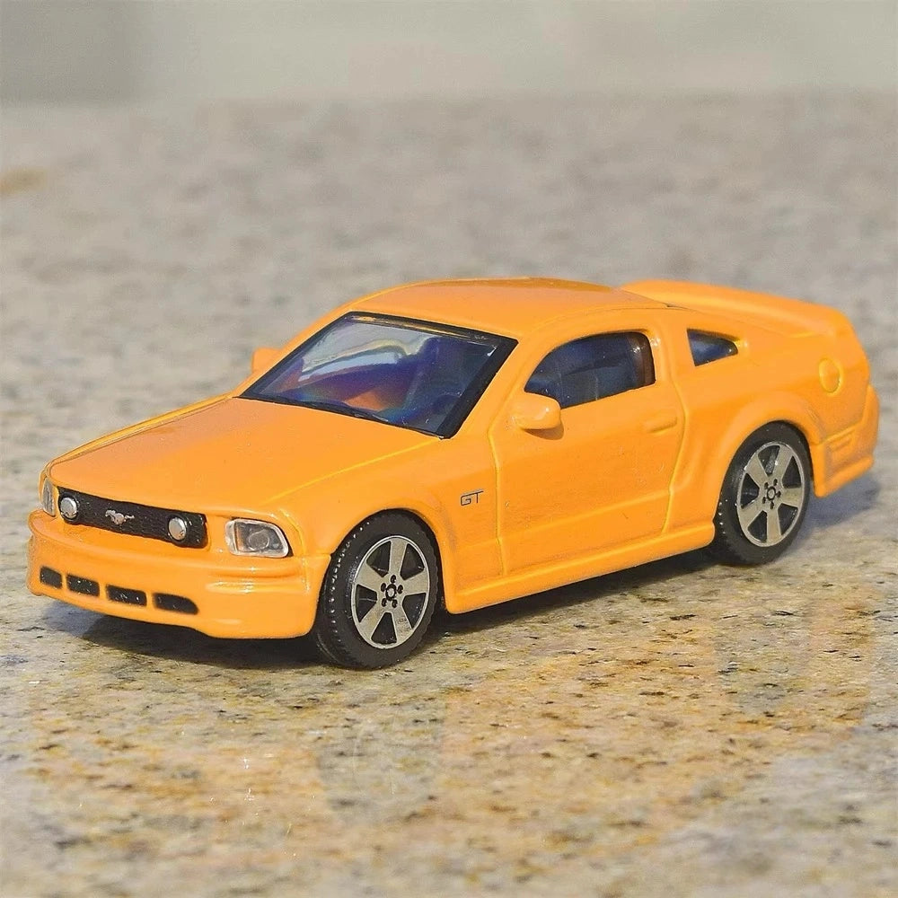 [TOY] 1:43 Ford 2007 Mustang GT Orange Model Car Die-Cast