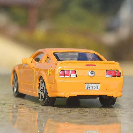 [TOY] 1:43 Ford 2007 Mustang GT Orange Model Car Die-Cast