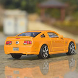 [TOY] 1:43 Ford 2007 Mustang GT Orange Model Car Die-Cast