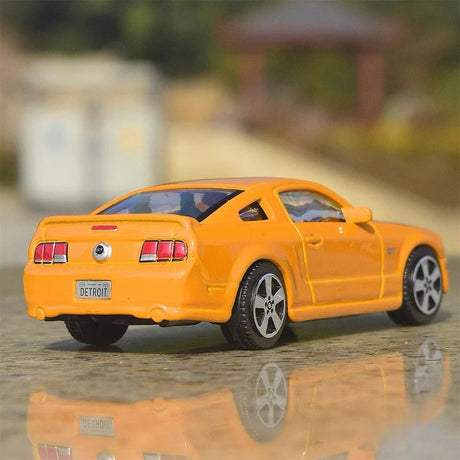 [TOY] 1:43 Ford 2007 Mustang GT Orange Model Car Die-Cast