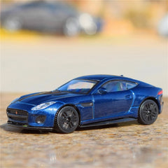 [TOY] 1:43 Jaguar 2017 F-Type R-Dynamic Blue Model Car Die-Cast
