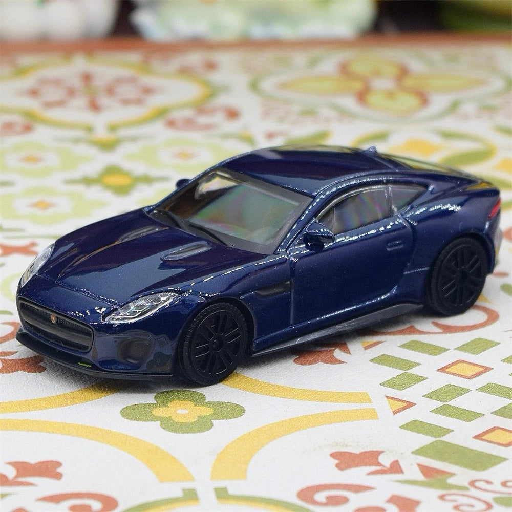 [TOY] 1:43 Jaguar 2017 F-Type R-Dynamic Blue Model Car Die-Cast