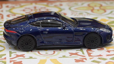 [TOY] 1:43 Jaguar 2017 F-Type R-Dynamic sininen pienoismalli Die-Cast