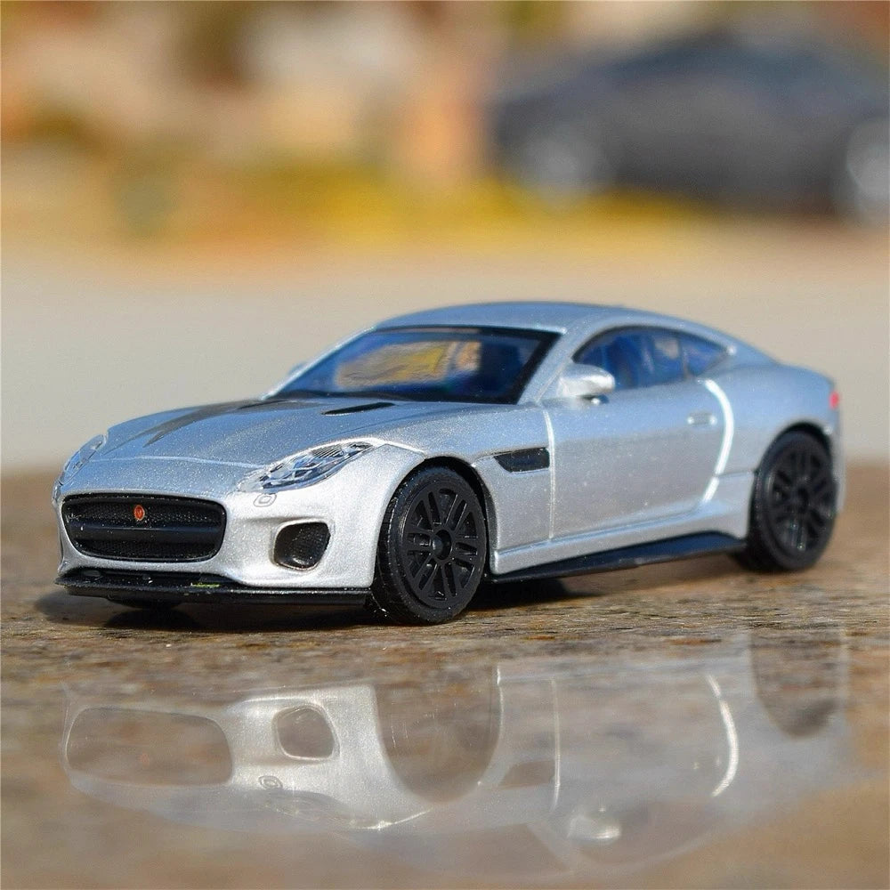 [TOY] 1:43 Jaguar 2017 F-Type R-Dynamic Silver Model Car Die-Cast