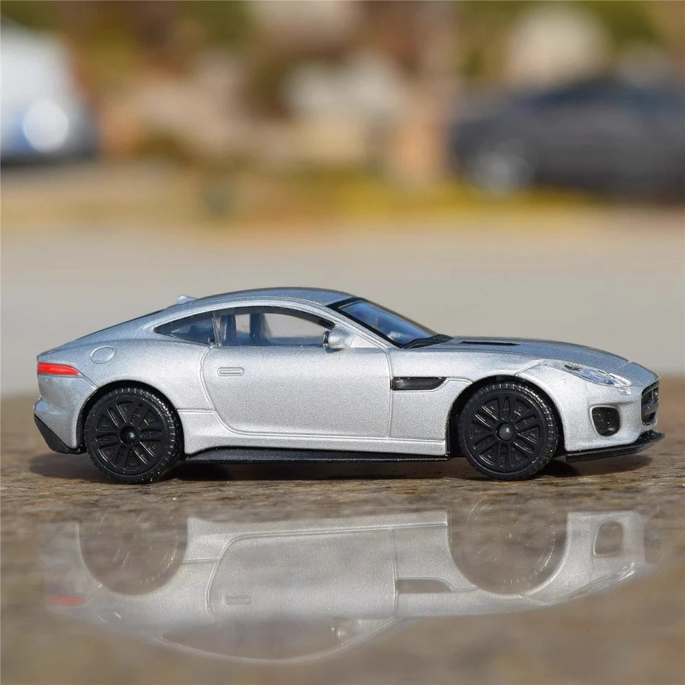 [TOY] 1:43 Jaguar 2017 F-Type R-Dynamic Silver Model Car Die-Cast