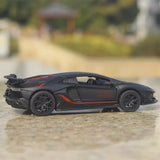 [TOY] 1:43 Lamborghini 2019 Aventador SVJ Black Model Car Die-Cast