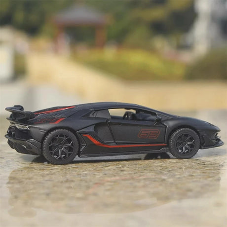 [TOY] 1:43 Lamborghini 2019 Aventador SVJ Black Model Car Die-Cast