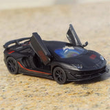 [TOY] 1:43 Lamborghini 2019 Aventador SVJ Black Model Car Die-Cast