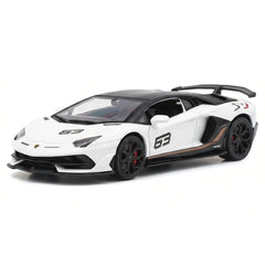 [TOY] 1:43 Lamborghini 2019 Aventador SVJ White Model Car Die-Cast