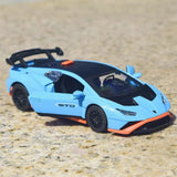[TOY] 1:40 Lamborghini 2023 Huracan STO Blue Model Car Die-Cast