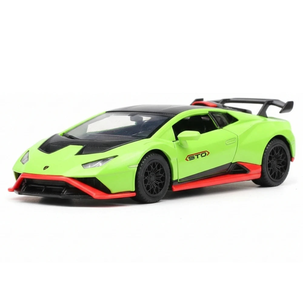 [TOY] 1:40 Lamborghini 2023 Huracan STO Green Model Car Die-Cast