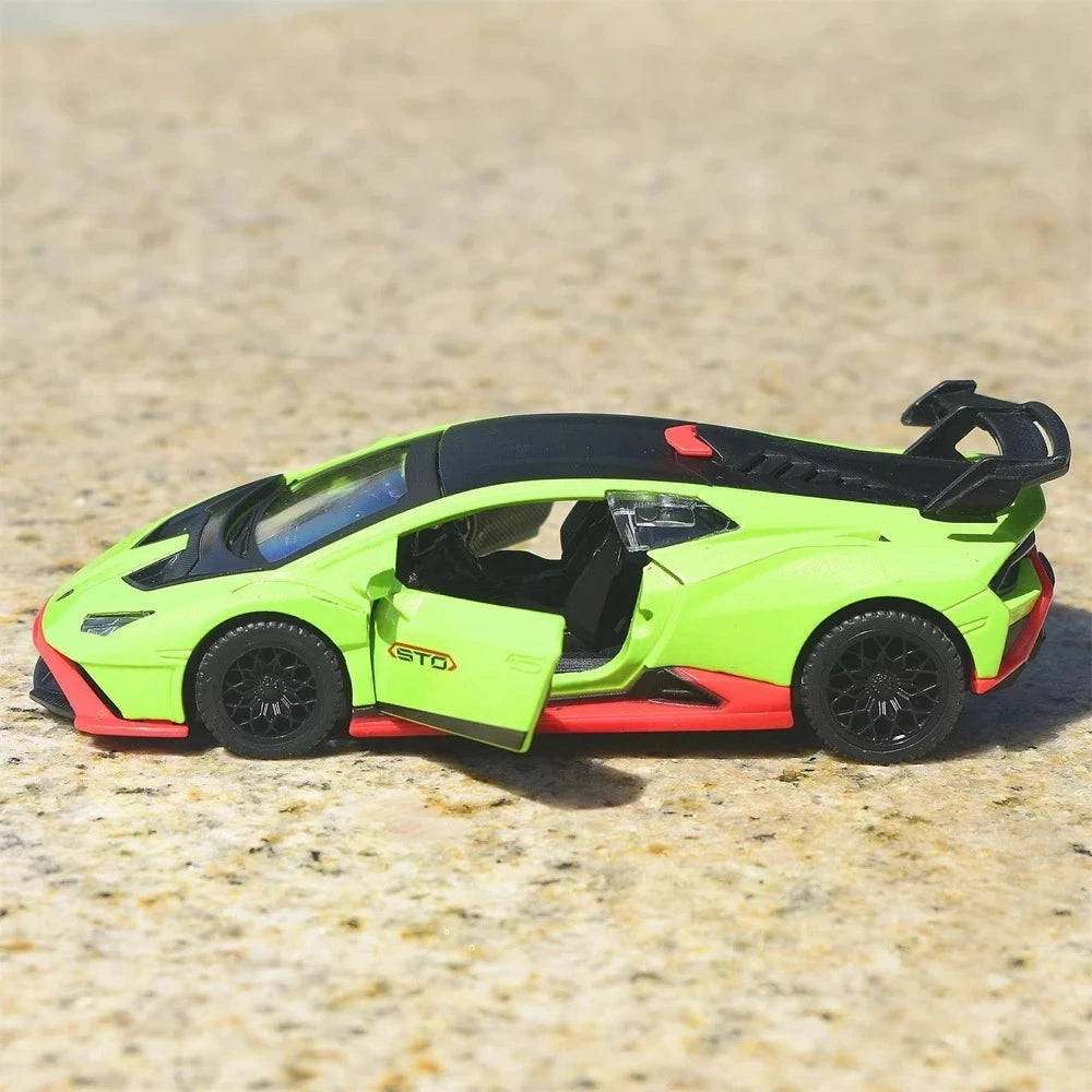 [TOY] 1:40 Lamborghini 2023 Huracan STO Green Model Car Die-Cast