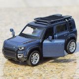 [TOY] 1:43 Land Rover 2020 Defender 110 sininen pienoismalli Die-Cast