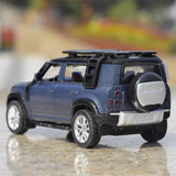 [TOY] 1:43 Land Rover 2020 Defender 110 sininen pienoismalli Die-Cast