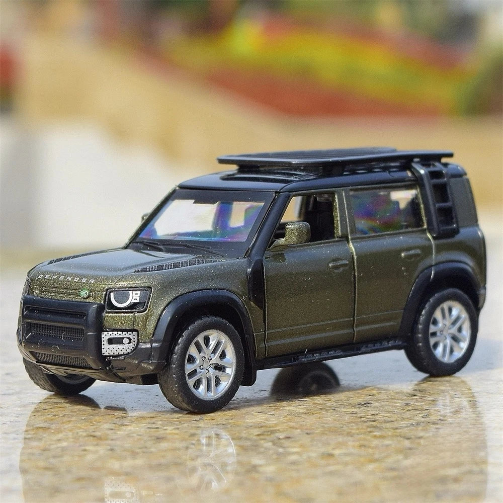 [TOY] 1:43 Land Rover 2020 Defender 110 Green Model Car Die-Cast