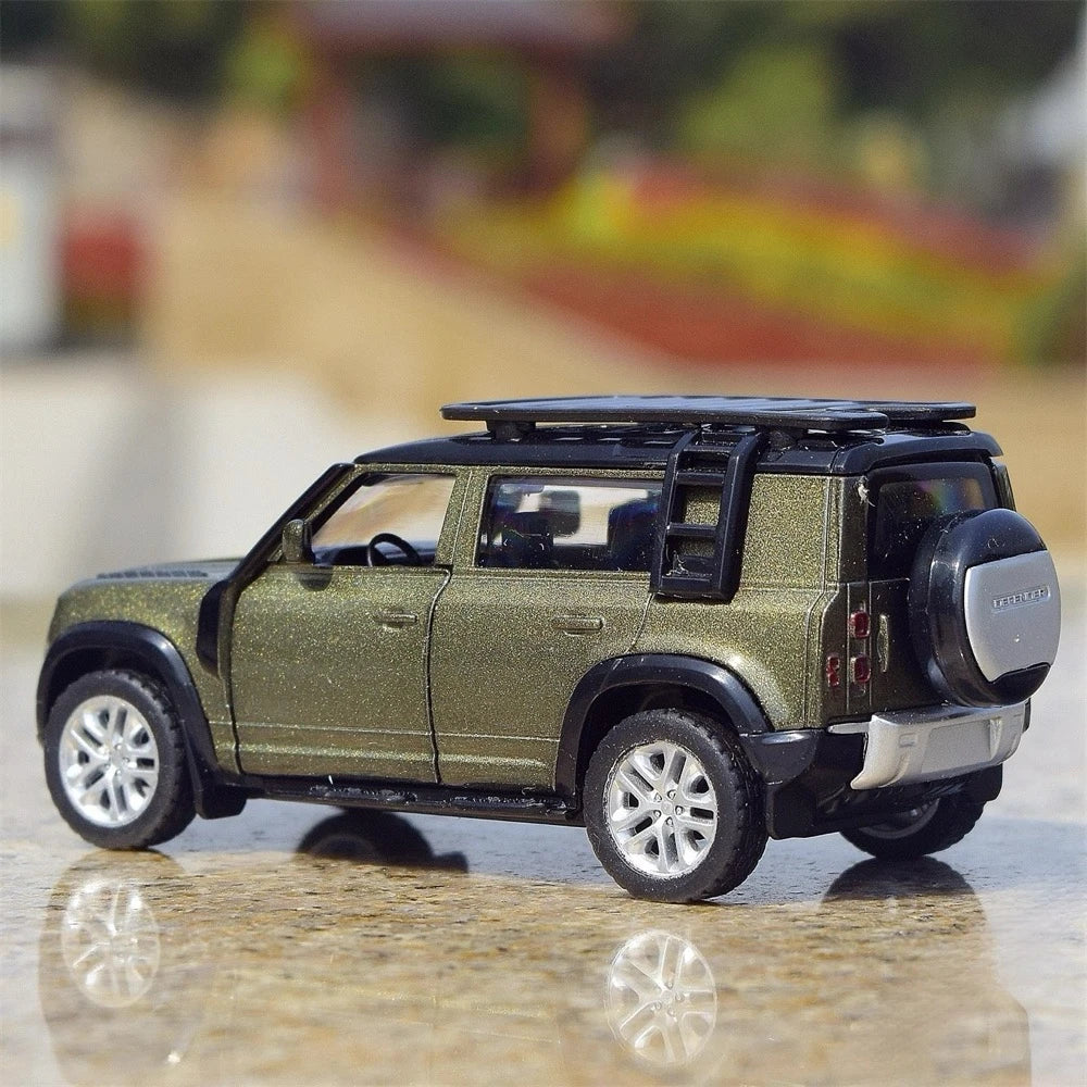 [TOY] 1:43 Land Rover 2020 Defender 110 Green Model Car Die-Cast