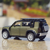 [TOY] 1:43 Land Rover 2020 Defender 110 Green Model Car Die-Cast