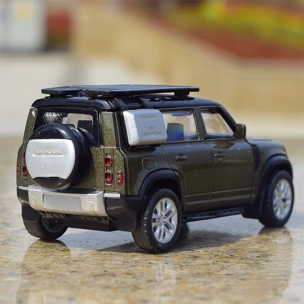 [TOY] 1:43 Land Rover 2020 Defender 110 Green Model Car Die-Cast