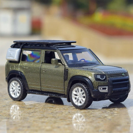 [TOY] 1:43 Land Rover 2020 Defender 110 vihreä pienoismalli Die-Cast