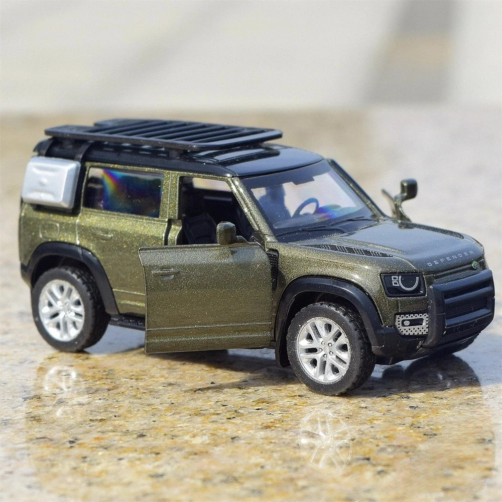 [TOY] 1:43 Land Rover 2020 Defender 110 Green Model Car Die-Cast