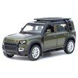 [TOY] 1:43 Land Rover 2020 Defender 110 Green Model Car Die-Cast