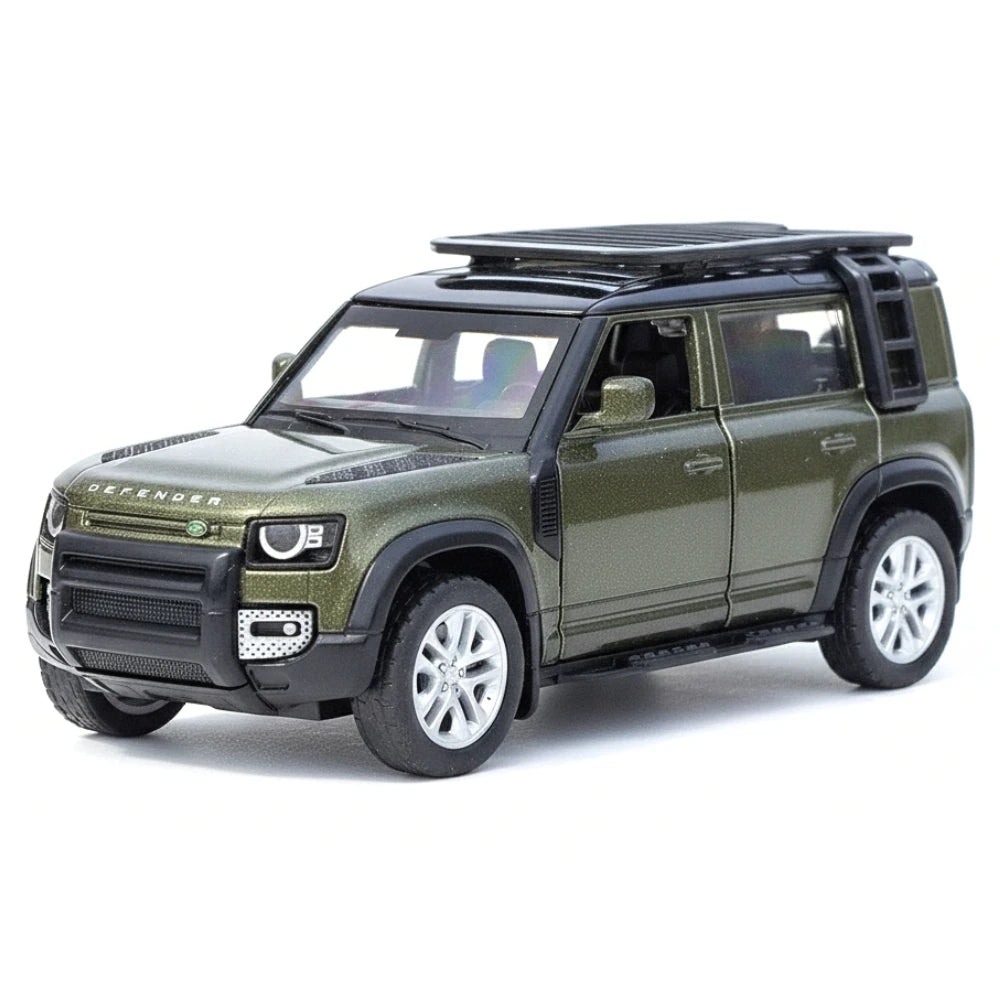 [TOY] 1:43 Land Rover 2020 Defender 110 Green Model Car Die-Cast