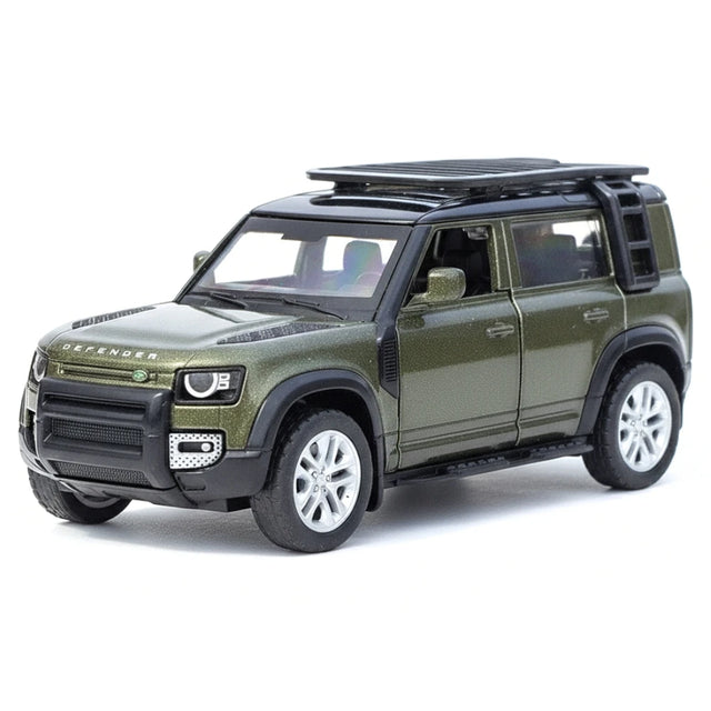 [TOY] 1:43 Land Rover 2020 Defender 110 Green Model Car Die-Cast