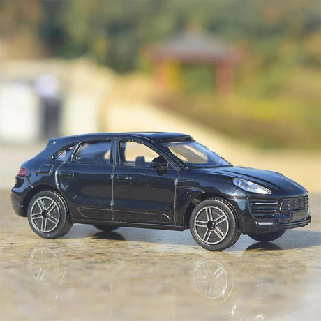 [TOY] 1:43 Porsche 2014 Macan Black Model Car Die-Cast