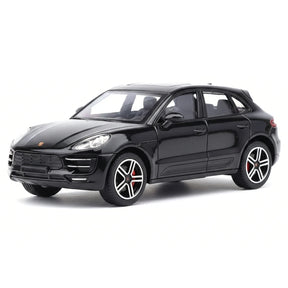[TOY] 1:43 Porsche 2014 Macan musta pienoismalli Die-Cast