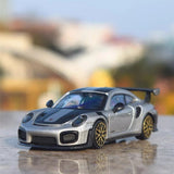 [TOY] 1:43 Porsche 2017 911 991.2 GT2 RS Gray Model Car Die-Cast