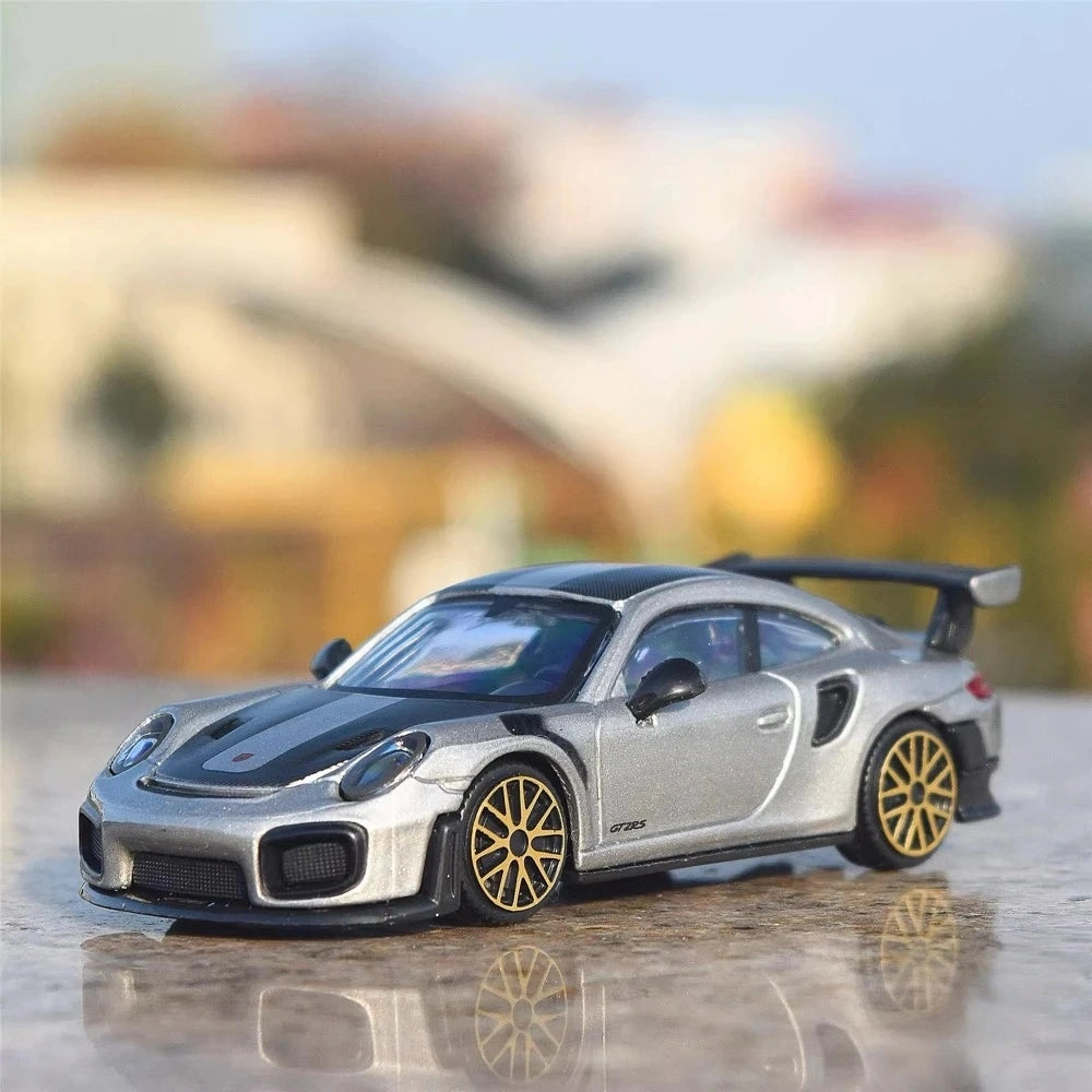 [TOY] 1:43 Porsche 2017 911 991.2 GT2 RS Gray Model Car Die-Cast