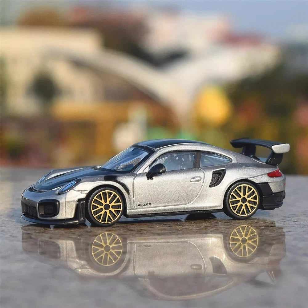 [TOY] 1:43 Porsche 2017 911 991.2 GT2 RS Gray Model Car Die-Cast