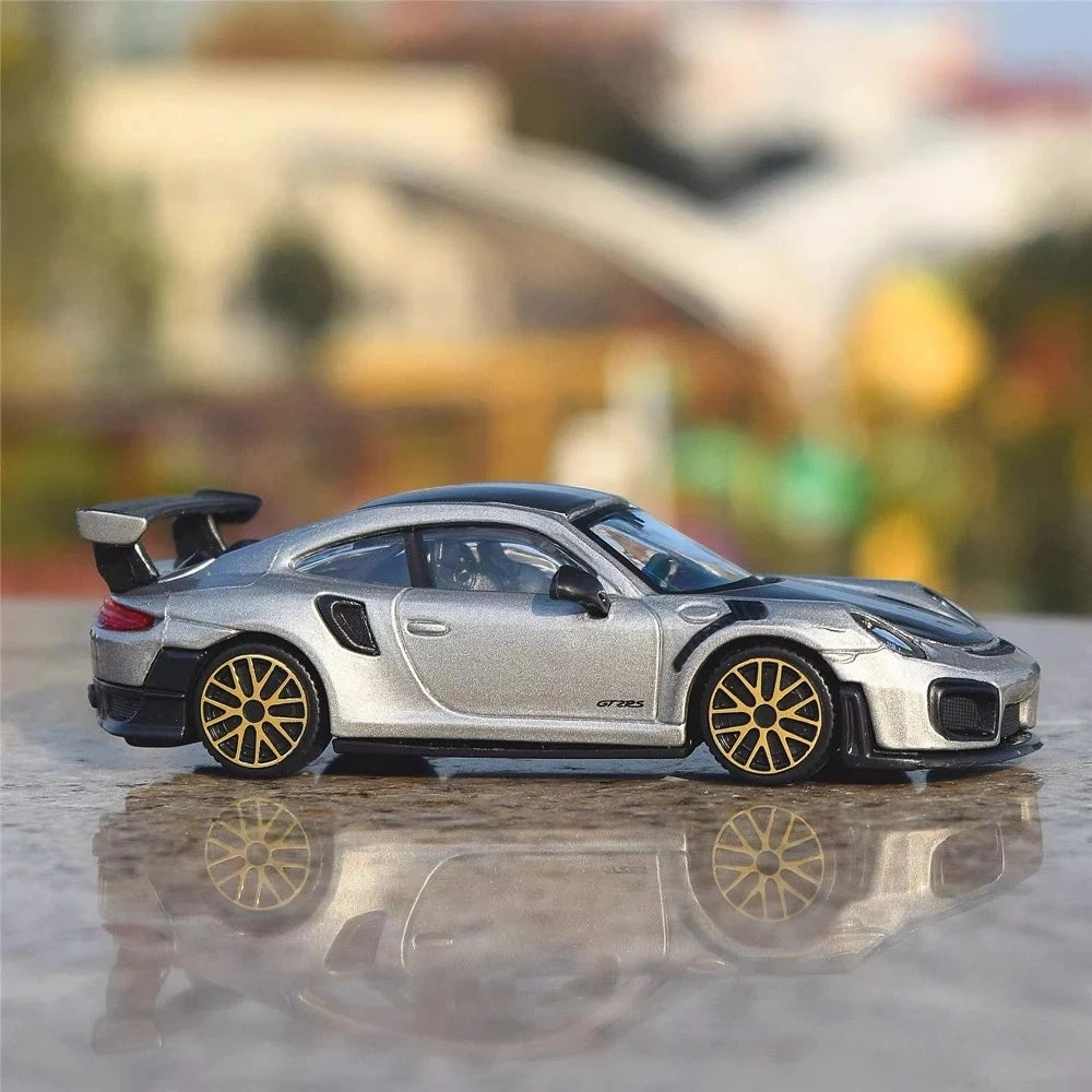 [TOY] 1:43 Porsche 2017 911 991.2 GT2 RS Gray Model Car Die-Cast