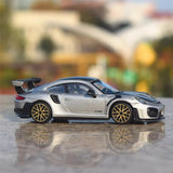 [TOY] 1:43 Porsche 2017 911 991.2 GT2 RS Gray Model Car Die-Cast