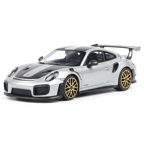 [TOY] 1:43 Porsche 2017 911 991.2 GT2 RS Gray Model Car Die-Cast