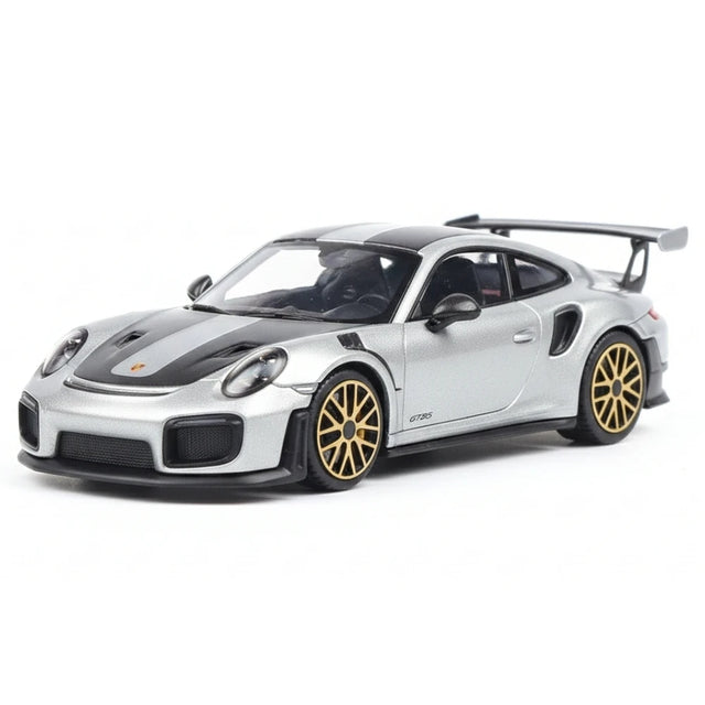 [TOY] 1:43 Porsche 2017 911 991.2 GT2 RS Gray Model Car Die-Cast