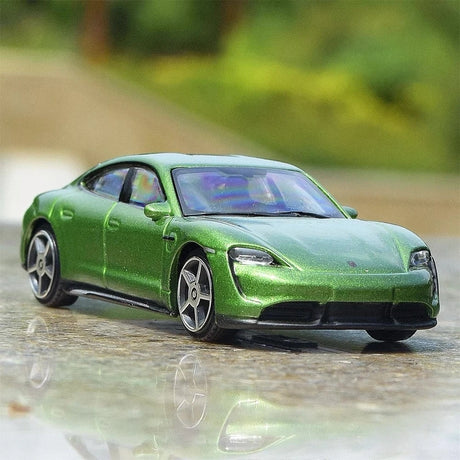 [TOY] 1:43 Porsche 2019 Taycan groen modelauto Die-Cast