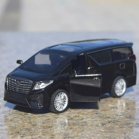[TOY] 1:43 Toyota 2018 Alphard svart modellbil Die-Cast