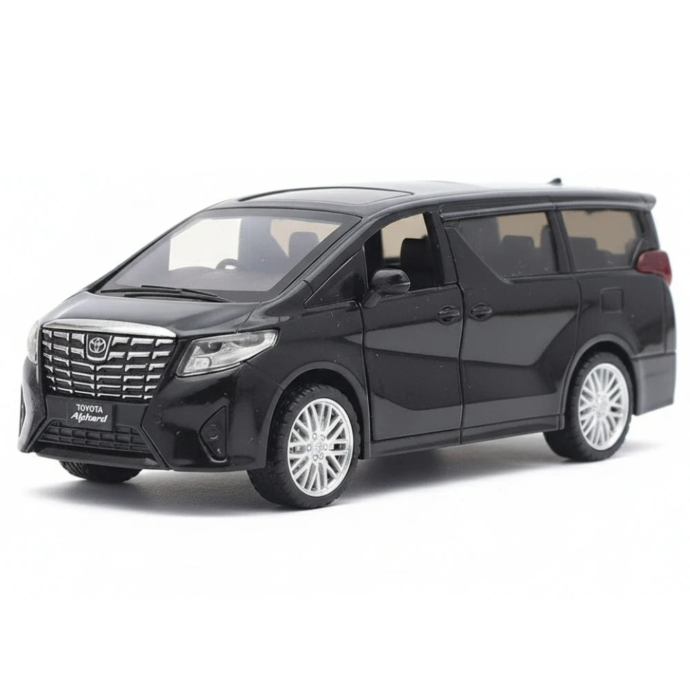 [TOY] 1:43 Toyota 2018 Alphard Black Model Car Die-Cast