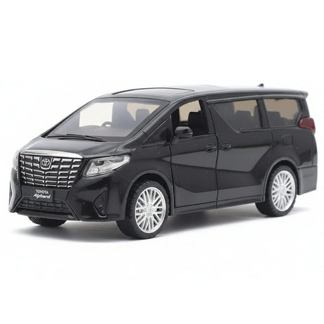 [TOY] 1:43 Toyota 2018 Alphard svart modellbil Die-Cast