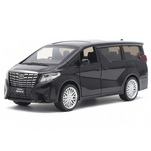 [TOY] 1:43 Toyota 2018 Alphard Black Model Car Die-Cast