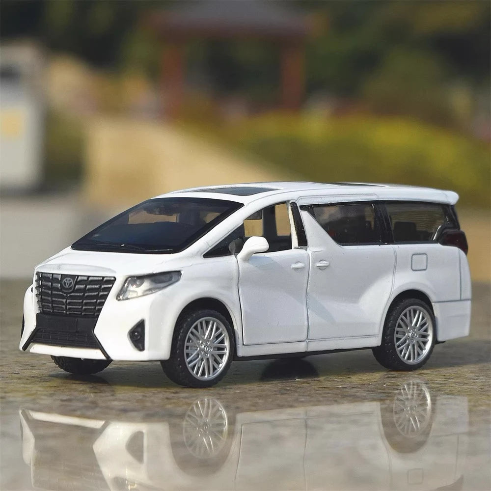 [TOY] 1:43 Toyota 2018 Alphard wit modelauto Die-Cast