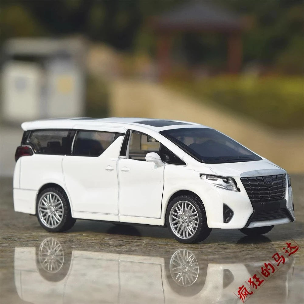 [TOY] 1:43 Toyota 2018 Alphard White Model Car Die-Cast