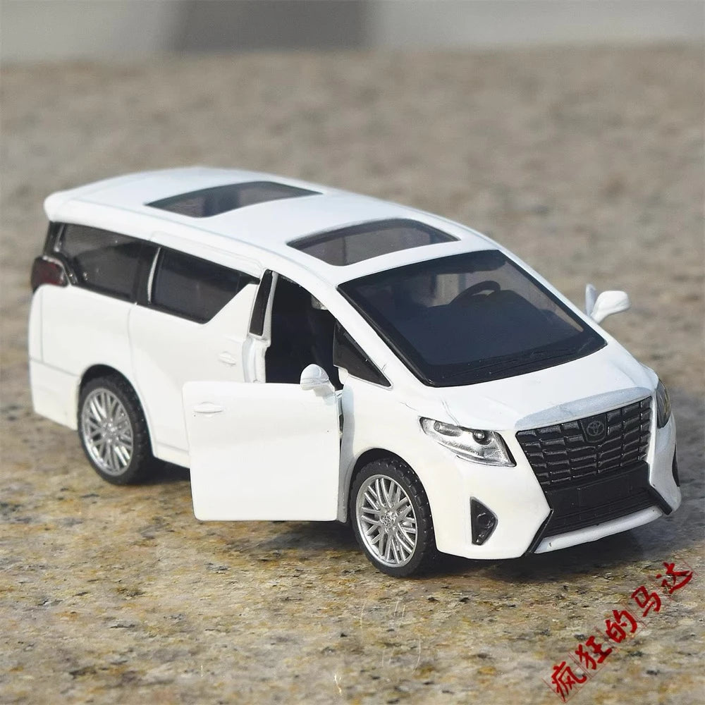 [TOY] 1:43 Toyota 2018 Alphard White Model Car Die-Cast