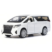 Toyota 2018 Alphard valkoinen 1:43 – painevalettu pienoismalli esillepanoon