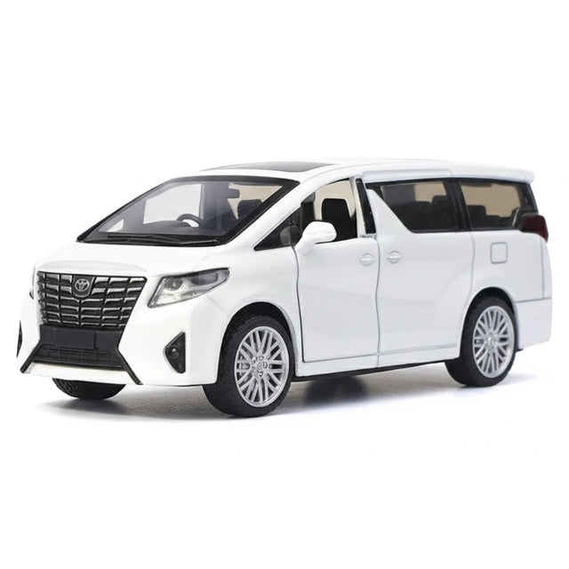 [TOY] 1:43 Toyota 2018 Alphard wit modelauto Die-Cast