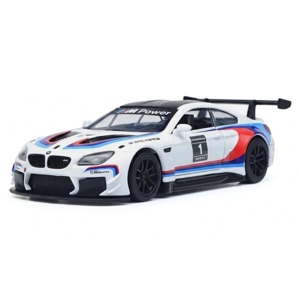 [TOY] 1:44 BMW 2016 F13 M6 GT3 #1 modellino di auto Die-Cast