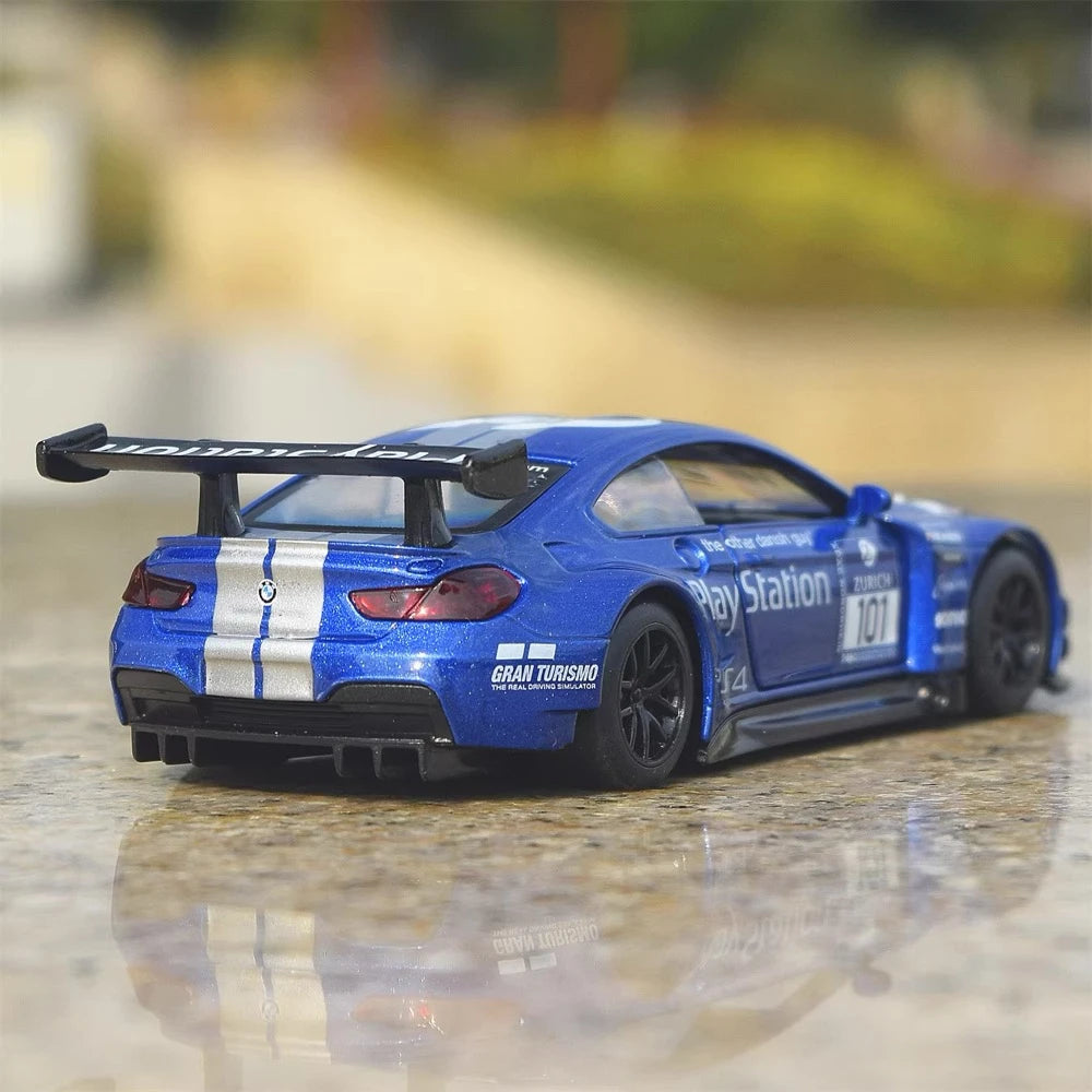 [TOY] 1:44 BMW 2017 M6 GT3 Nurburgring #101 modellino di auto Die-Cast