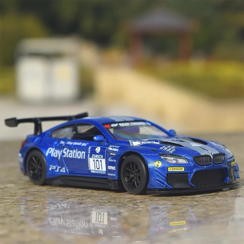 [TOY] 1:44 BMW 2017 M6 GT3 Nurburgring #101 modellino di auto Die-Cast