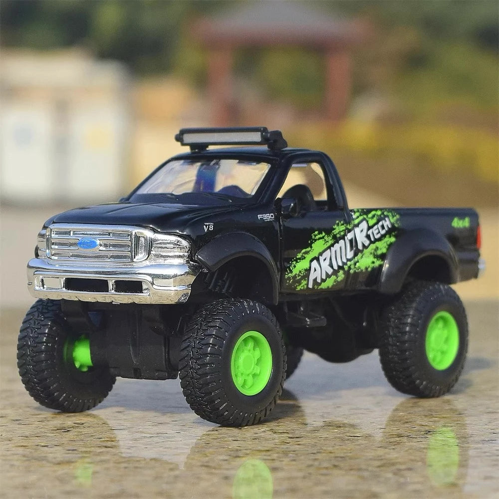[TOY] 1:46 Ford 2011 F-350 zwart modelauto Die-Cast